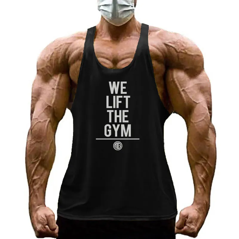 Mannen Tank Tops Professionele Bodybuilding Sport Y Back Fitness Tank Top Mannen Zomer Katoenen Fitness Pak Mouwloos Muscle Shirt 230718