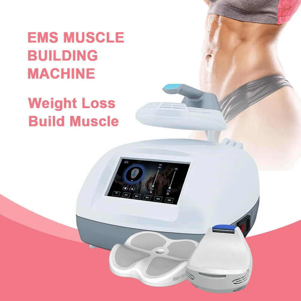 EMS Massage Body Sculpting Machine 1 Handles Emslim Neo RF Electromagnetic Build Muscle Stimulator Focused Beautiful Muscle Build Fat Removal Butt Lift Equipment