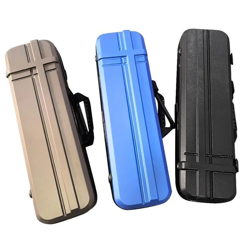 Portable Fishing Rod Bags Bag With Hard Case 70cm To 130cm Lengths