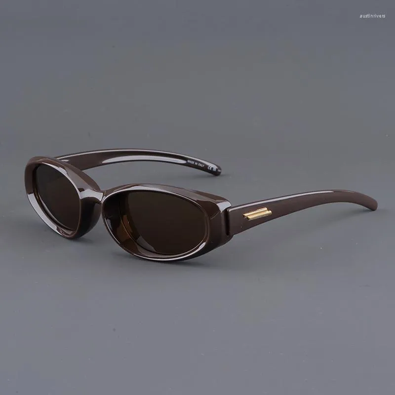 Sunglasses BV1210S Cat Eye Woman Trend 2023 Acetate High Stree Outoor Eyewear Small Frame Solar Glasses For Men Sunshade