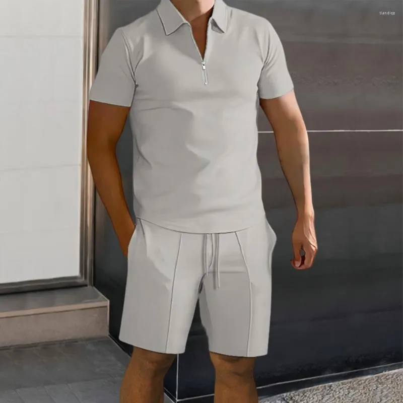 Zestawy biegowe 2023 Zestaw koszulki dresowej męskiej Casual Streetwear Cotton Impiper and Shorts Luksusowe ubranie 2-częściowe garnitur M-3xl