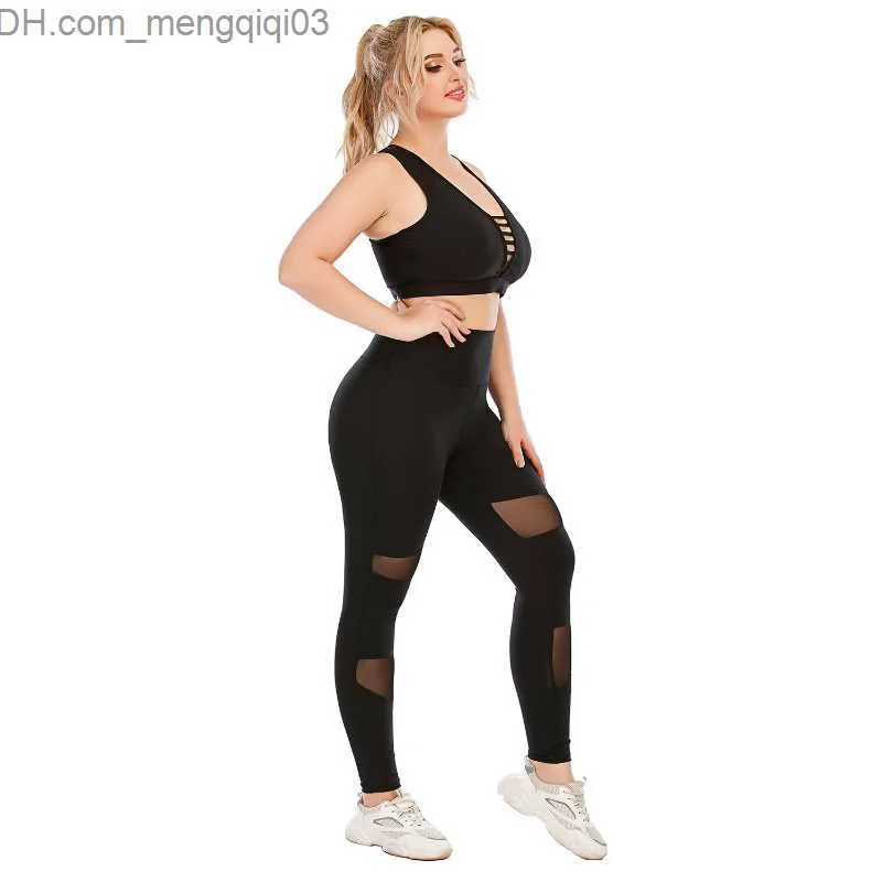 Kadınların Tracksits Kadın Yoga Seti 2PK Plus Boyut S-3XL Sportswear Rahat Nefes Alabilir Polyester Sıkı Barbie Pantolon Spor Bra Z230720