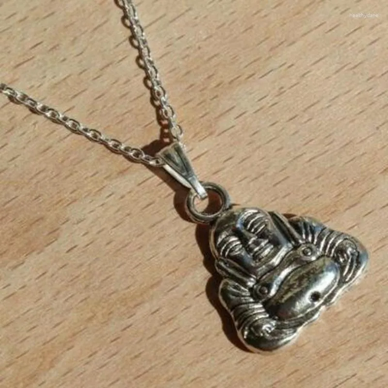 Halsketten mit Anhänger, spirituelle Buddha-Halskette, Yin-Yang-Hamsa-Ohm-Anhänger, Steampunk-Karma-Anhänger, Friedenszeichen-Halsband, Boho-Schmuck, Geschenke, Bijoux