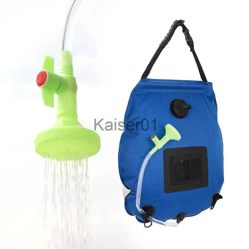 20L Water Bags Outdoor Camping Shower Bag Solar Heating Portable Foldi