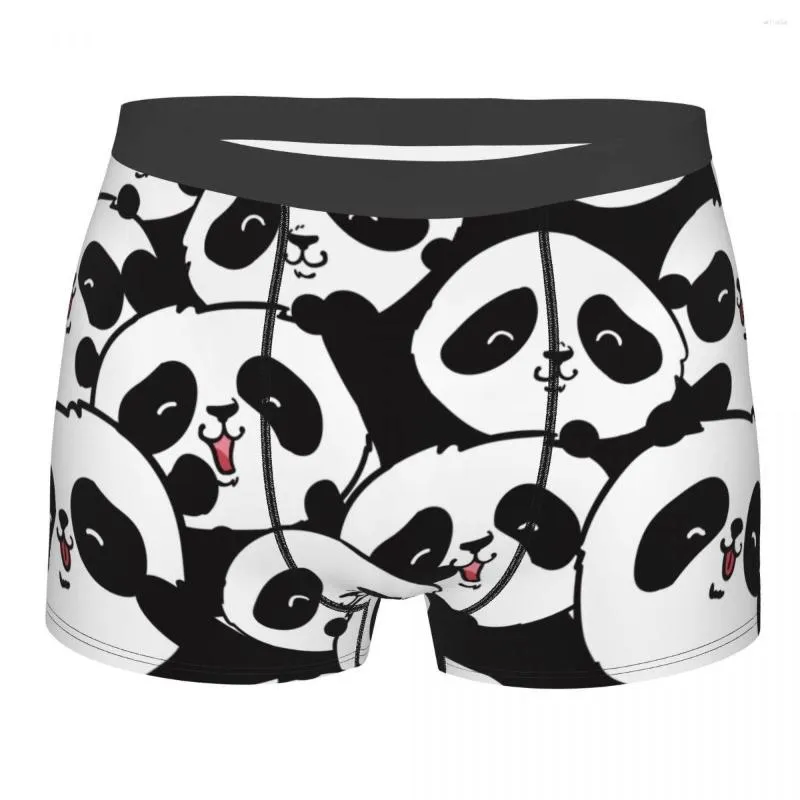 Underbyxor roliga panda bomullsbilder shorts boxare bror mäns underkläder sexig