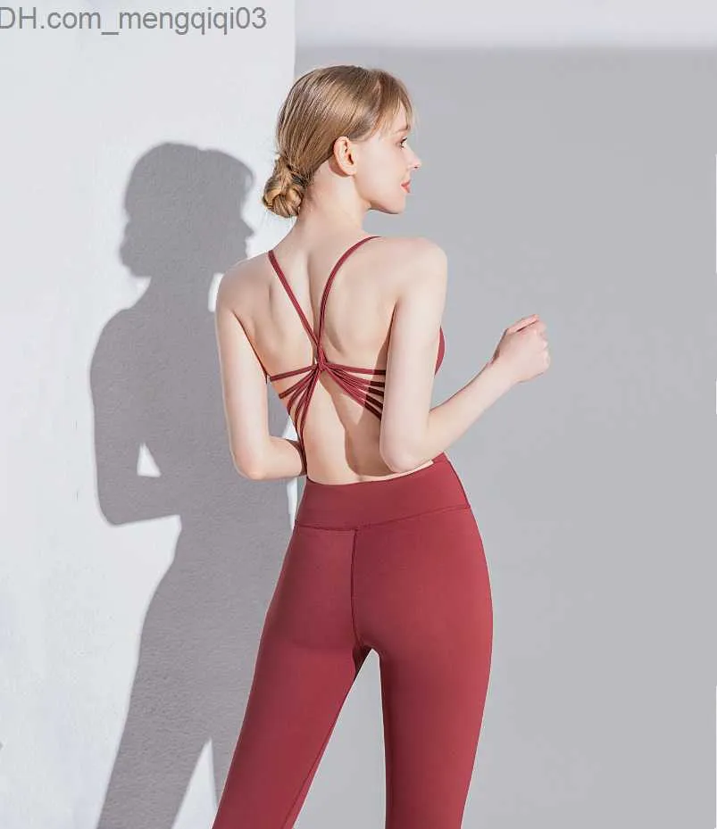 Survêtements pour femmes Combinaison de yoga une pièce vêtements de sport survêtement de fitness à séchage rapide Combinaison de sport pour femme cross Vêtement moulant après le sport S-L Z230720