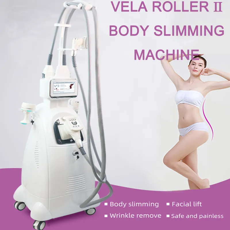 Machine non invasive de cavitation de réduction de graisse 40K, rouleau sous vide, élimination de la cellulite, perte de poids, lumière infrarouge VELA, lifting de la peau, anti-rides, beauté RF