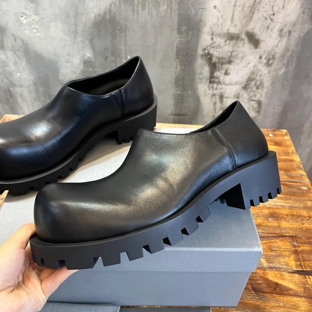 Designer Trooper Derby Shoes Paris Eva stor rund tå derby skor män mode gummi skor