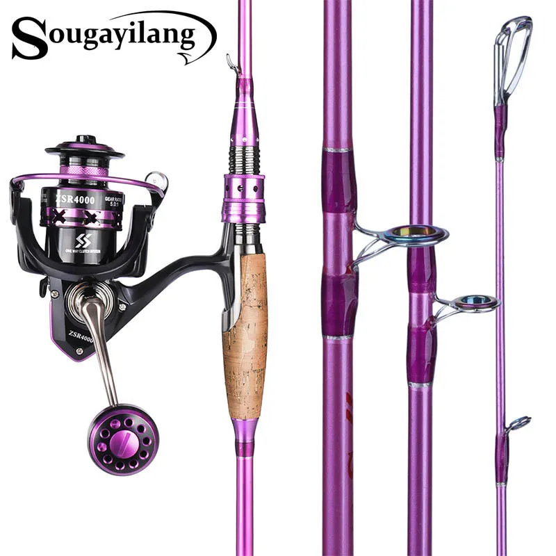 Sougayilang 4 Sections 210CM Lure Collapsible Fishing Pole And 121BB  Baitcasting Reel Combo Carbon Fiber Travel Fishing Set Pesca 230718 From  Nian07, $34.42