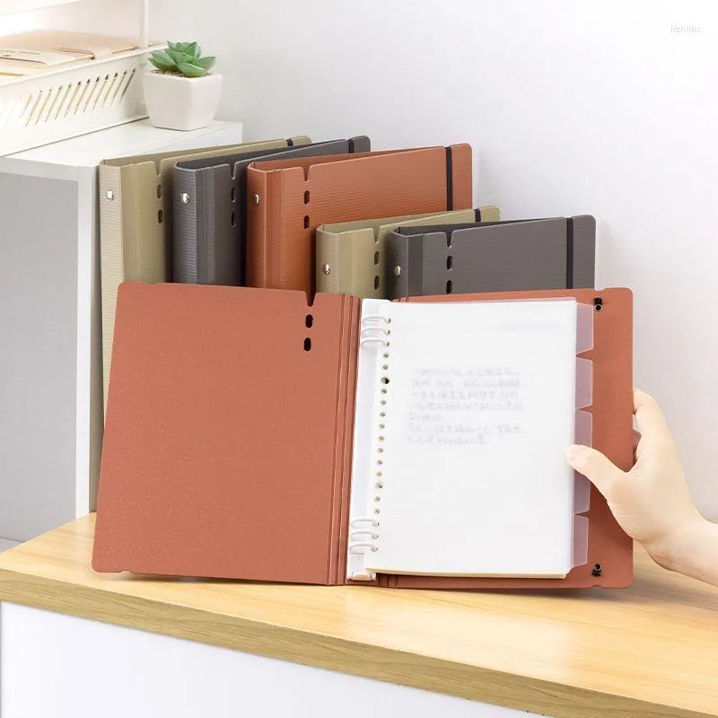 A5/B5 8HOLE Notebbook Binder с 60 листами внутреннего бумажного ремешка конструкция сплошной винтаж