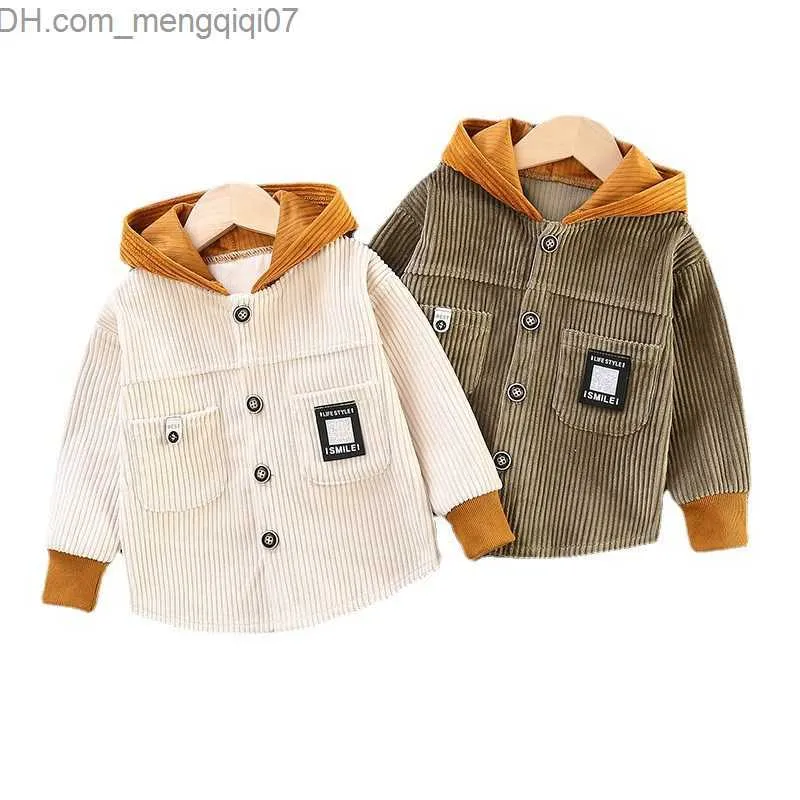 Manteau Mode Bébé Garçons et Filles Vêtements Printemps et Automne Loisirs Sports pour Enfants Veste À Capuche Bébé Coton Vêtements Vêtements Pour Enfants Z230719