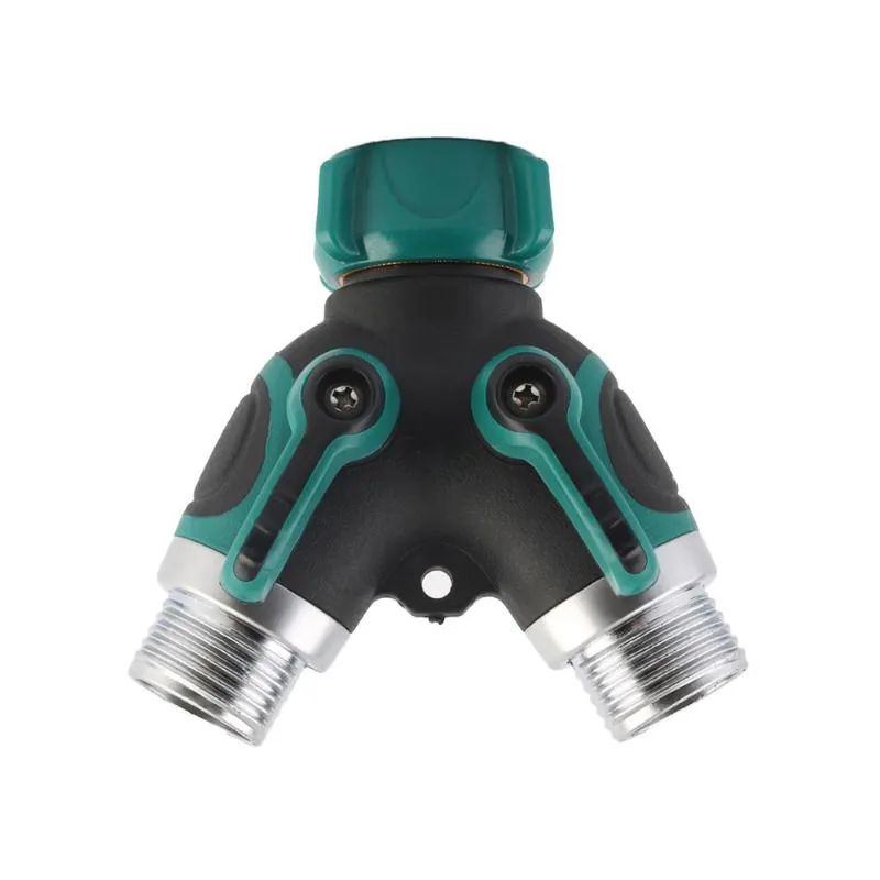 Watering Equipments Garden Hose Adapter Connector Faucet Switch On Off Valve Pipe Fittings 2 Way Y Shunt Agriculture Use