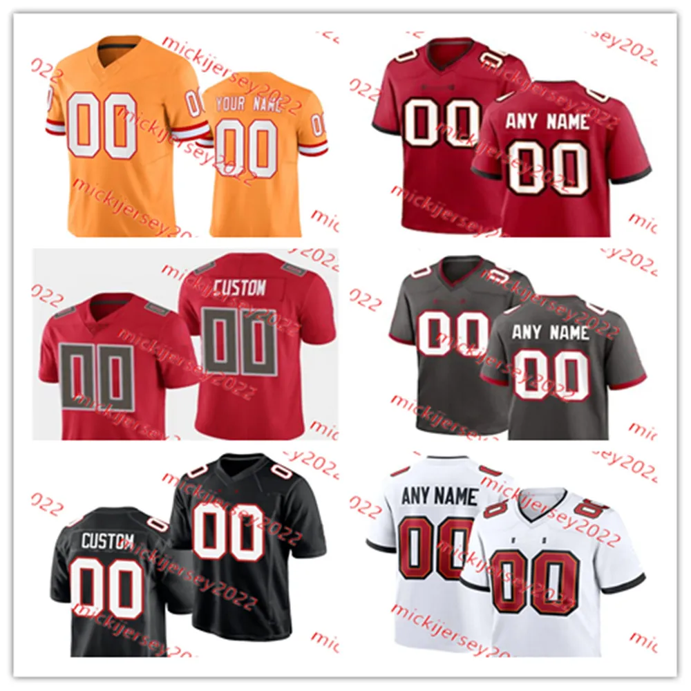 Baker Mayfield Mike Evans Football Jersey 14 Chris Godwin 45 Devin White 31 Antoine Winfield JR 2 Kyle Trask Jerseys Custom Tritched Mens Youth