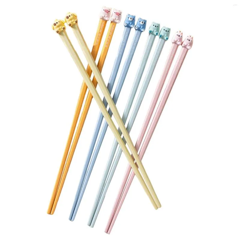 Baguettes 5x Animal Vaisselle Cratoon Pour Enfants Adultes