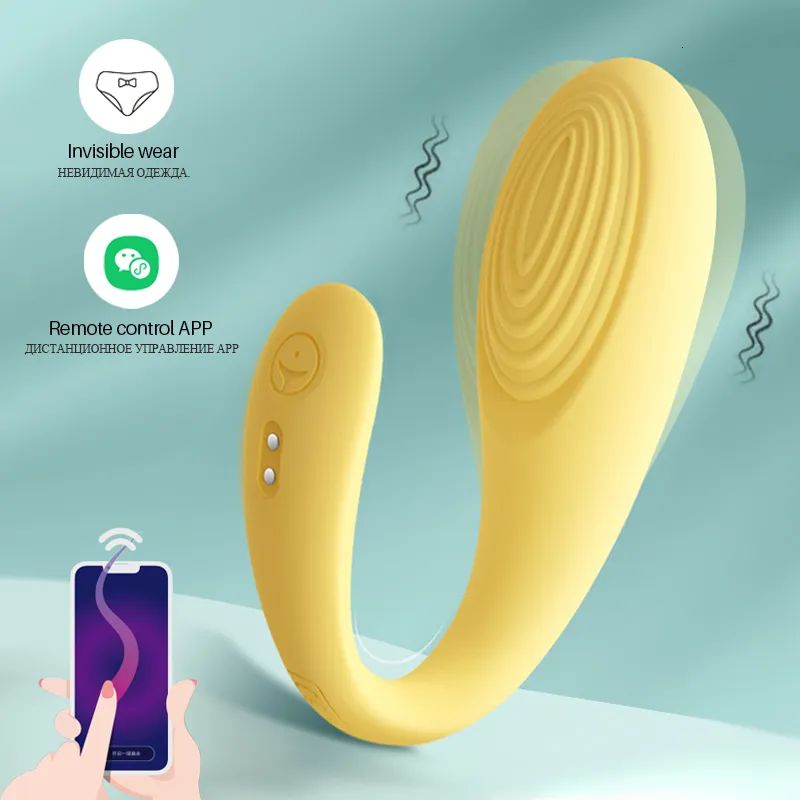 Wibratory na duże odległości majty sterujące Kontrola pochwy Kulki z noszeniem aplikacji Bluetooth Vibrator dla kobiet G-Spot Sex Toys Vibrat Bullet 230719