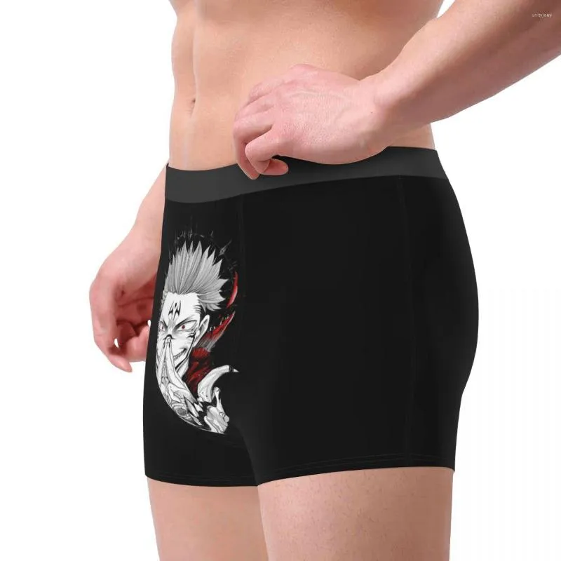 Jujutsu Kaisen Sukuna Boxer Shorts Soft Anime Manga Head Boxer