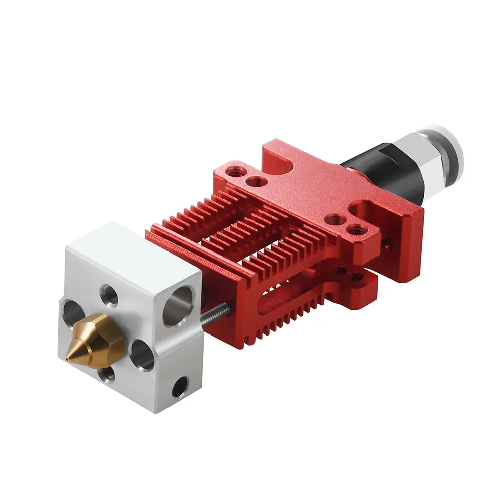 Impressora 3D CR-6 SE Full Extruder Hotend Kit com sistema de aquecimento/resfriamento/nivelamento O bloco de aquecimento pode ser usado para Ender 3