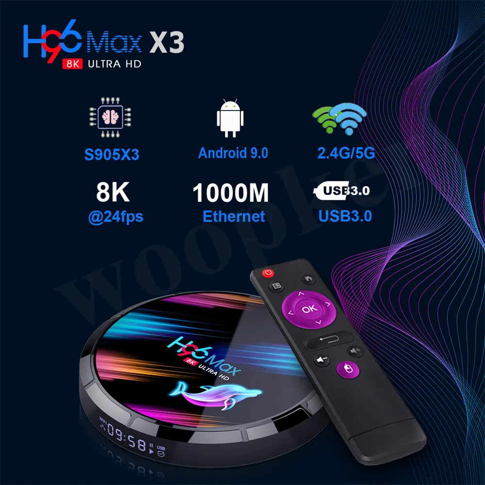 Achetez X96 S400 Android 10.0 Mini TV Stick X96S400 TV Box Allwinner H313  Quad Core 1 go 8 go TV Dongle 4K 60fps H.265 2,4g / Lecteur Multimédia en  Streaming Wifi à