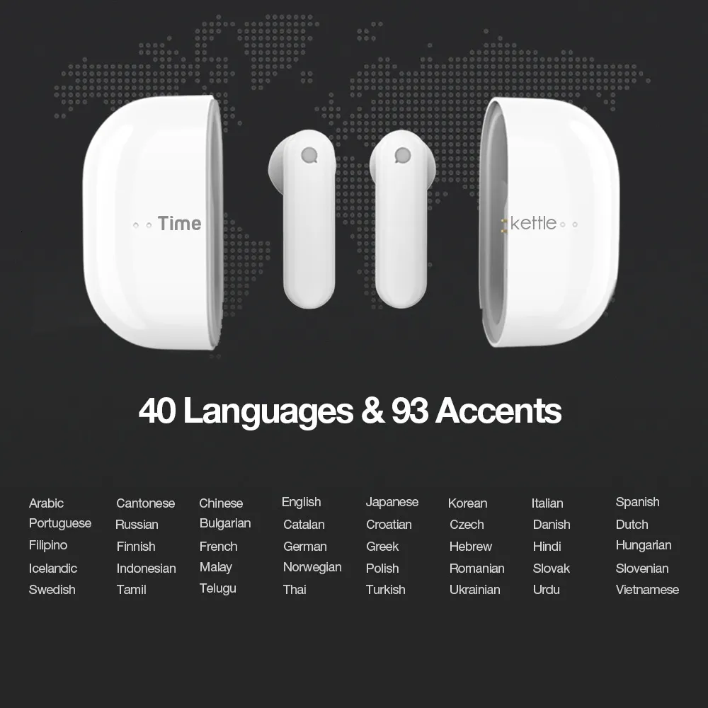 タイムケトル　WT2 Wearable Translator ホワイト　翻訳機 タイムケトル WT2 Wearable Translator ホワイト 翻訳機