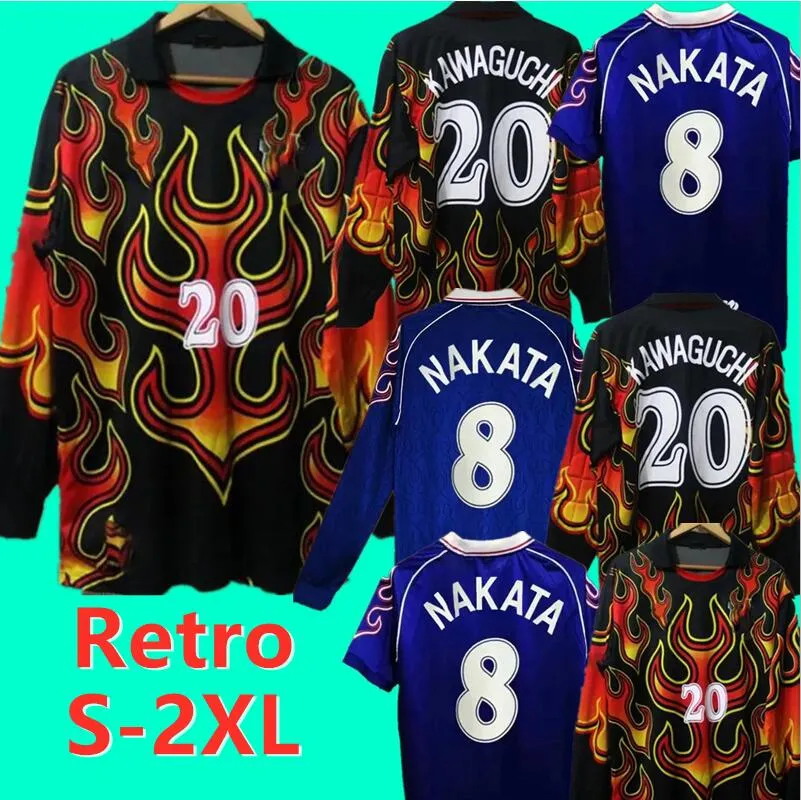 Japan National Team 1998 Retro Football Jersey Nakata, Kazu