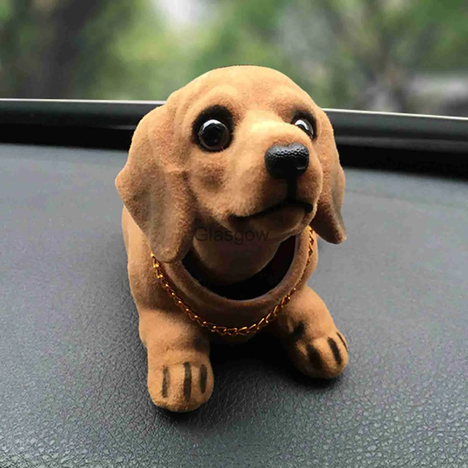 Decorazioni per interni Resina Scuotere la testa Decorazioni per cani Cucciolo Testa che oscilla Cane Bobblehead Giocattolo Figure di animali Ornamento per auto Decorazione Cruscotto per auto Testa di cane x0718