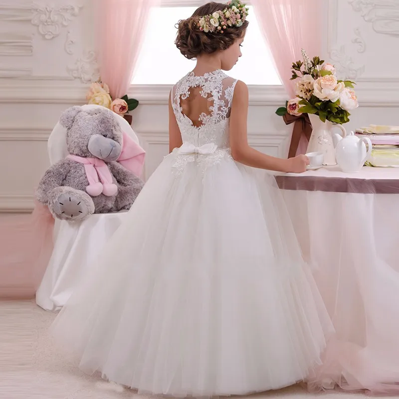 Ceremony Bridesmaid Dress White Flower Kids Evening Dress for Girls 10 to 14 Years from Dhgate Girl's Dresses - price 1031.13 Ceremony Bridesmaid Dress White Flower Kids Evening Dress for Girls 10 to 14 Years from Dhgate Girl's Dresses - price 1031.13