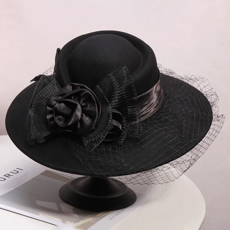 Cloche hat black best sale