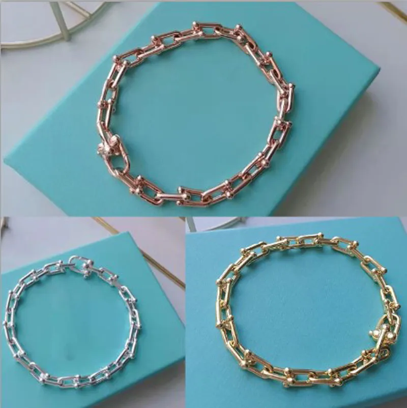 bracelets en or designer Bracelet en or bijoux brazalete bracelets de créateurs Bangles For Women chaîne géométrique bracelet en or femmes designer bracelet femmes bijoux