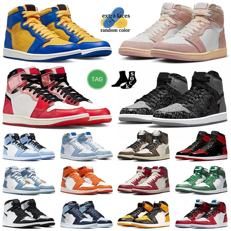 Designer High OG Jumpman 1s Basketball Shoes Men Women J1 Reverse
