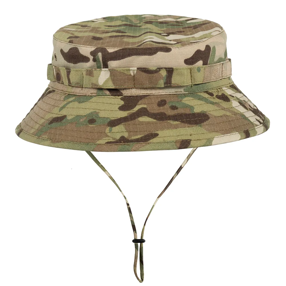 Camouflage Wide Brim Boonie Hats For Men For Men Sun Protection