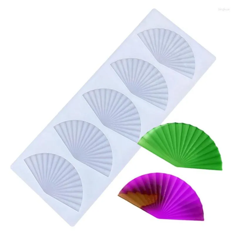 Baking Moulds Palm Leaf Fan Shape Silicone Mold Fondant Chocolate Sugarcraft Cake Decorating Tools Accessories