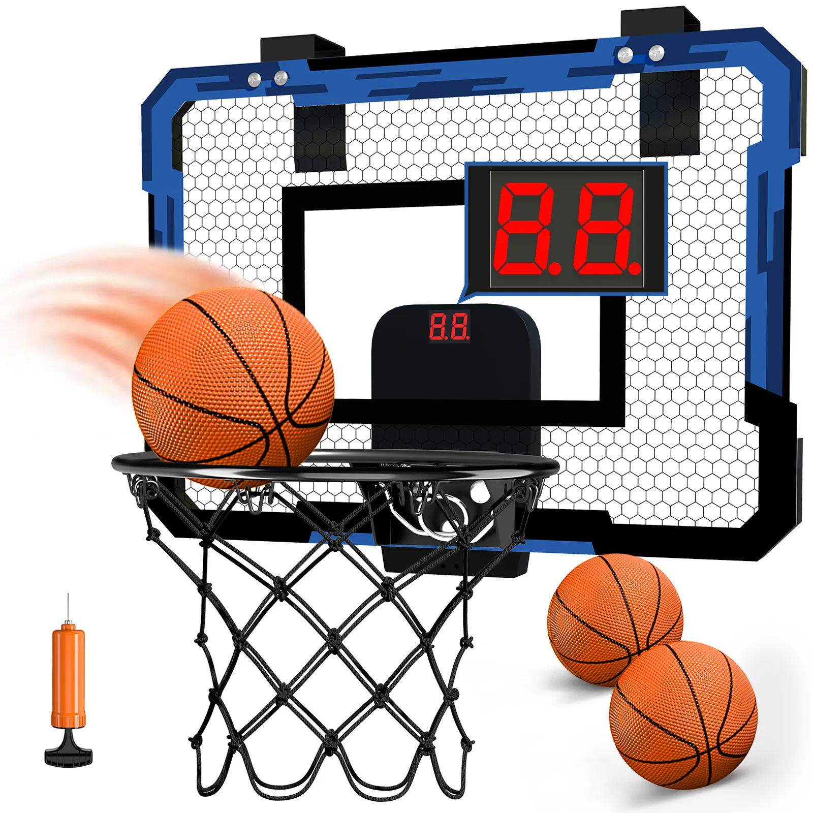 Nouveauté Jeux Enfants Sports Jouets Ballons De Basketball pour Garçons Filles 3 Ans Mur Type Pliable Cerceau Jeter Extérieur Intérieur 230719