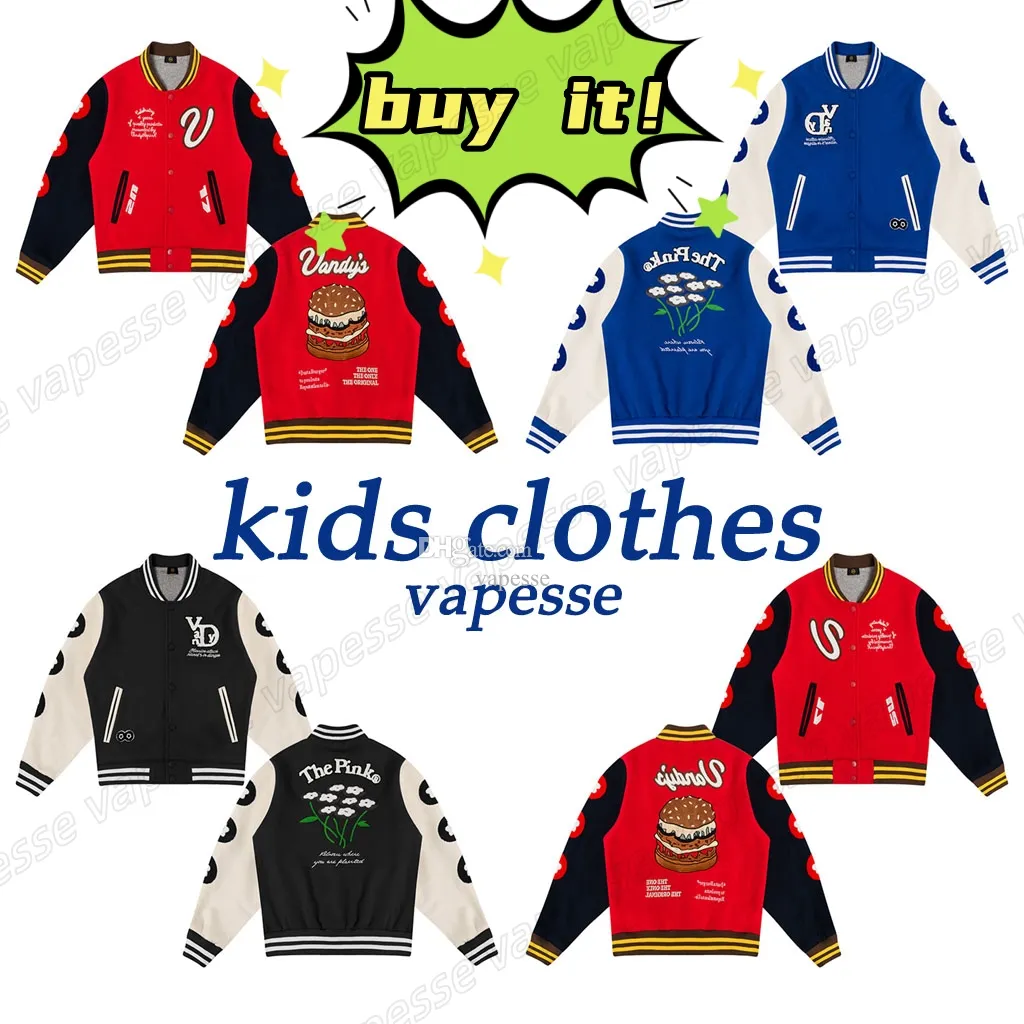 kids clothes Jackets Boys Girls children baby boy coat Baseball uniform without cap girls youth toddlers red blue black 110-160