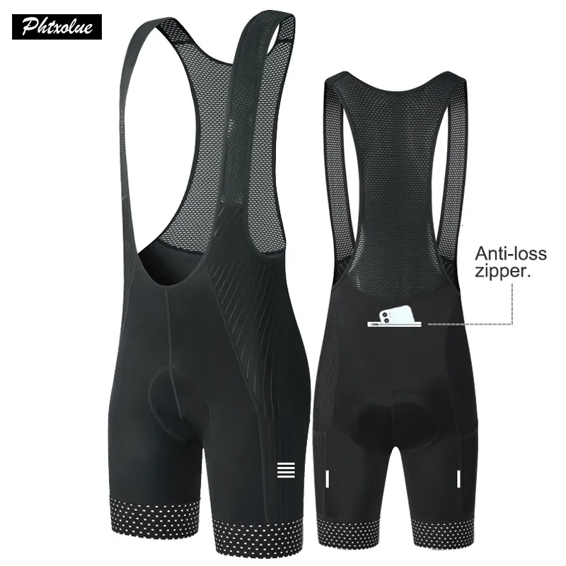 Calção de ciclismo masculino Phtxolue Calção de ciclismo anti-perda com zíper 6H 500KM Ride Mountain Pro Shorts de ciclismo feminino em branco azul ao ar livre 230718