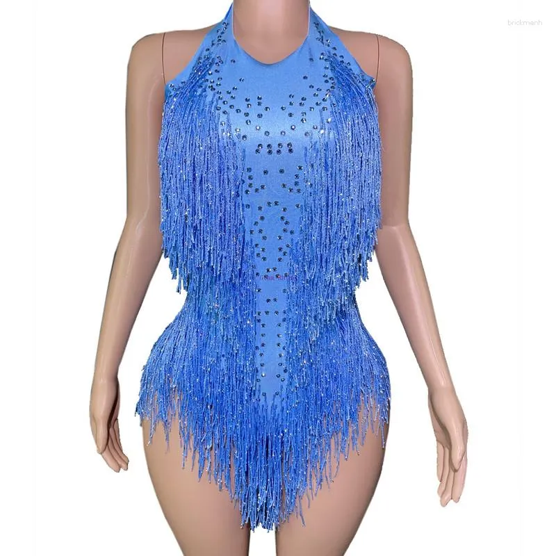 Abbigliamento da palcoscenico Costume da spettacolo di danza da discoteca personalizzato Costume da burlesque per le donne