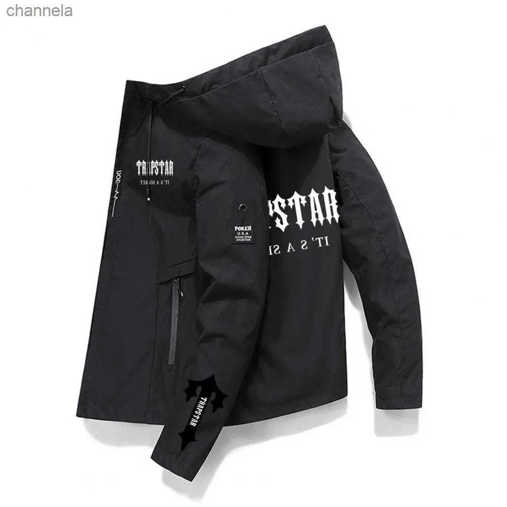 TRAPSTAR フード付きナイロンジャケットMサイズ TRAPSTAR フード付きナイロンジャケットMサイズ ジャケット