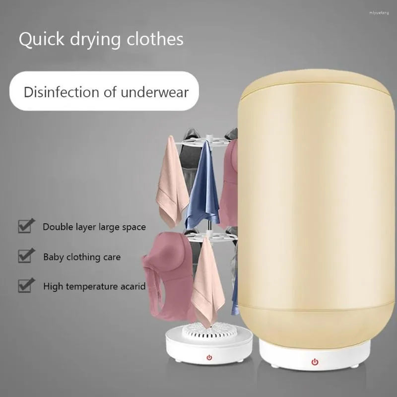 Portable Electric Clothes Dryer Mini Travel 500W Space-saving Underwear  Dryer