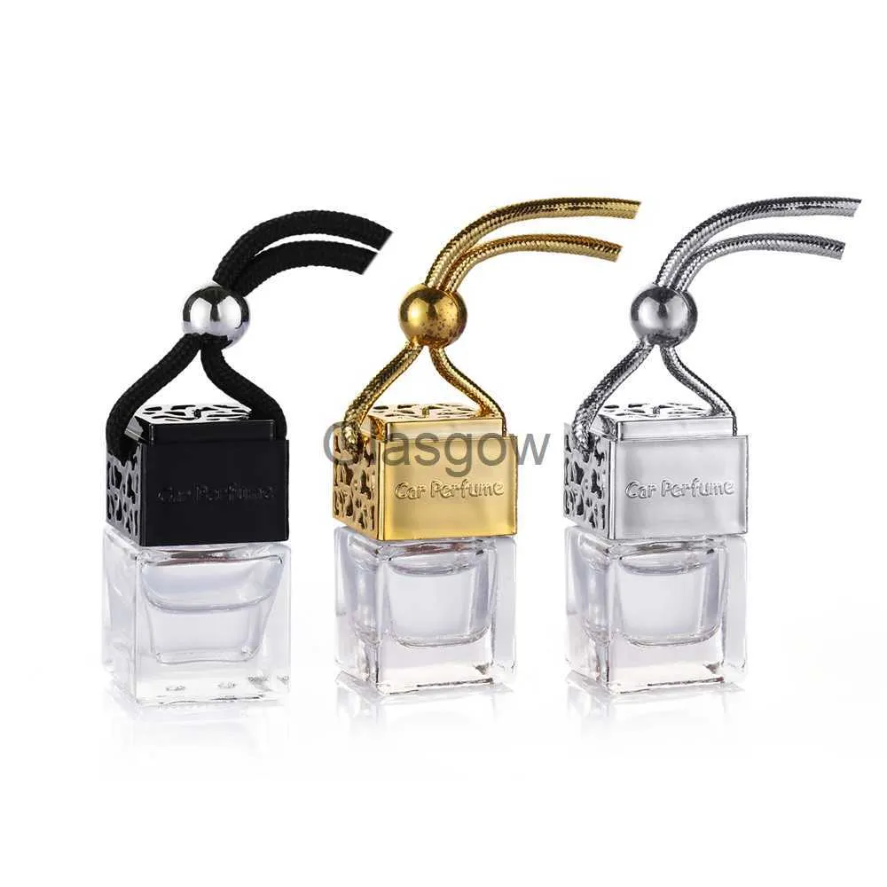 Auto Luchtverfrisser 1PC Auto Parfum Fles Luchtverfrisser Geur Ornament Opknoping Essentiële Olie Diffuser Geur Lege Fles Interieur Accessoire x0720