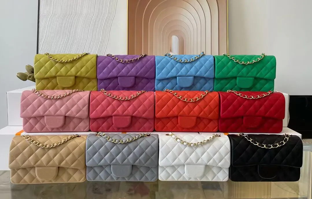 10A kleuren hoge kwaliteit caviar schapenvacht lederen tassen klassieke vrouwen handtassen dames composiet tote clutch schoudertas vrouwelijke portemonnee luxe ontwerpers tassen portemonnee