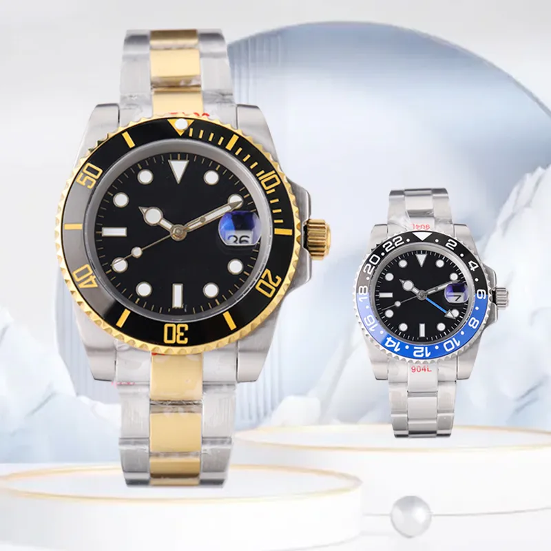 Tasarımcı Saatler Erkekler AAA Kalite 40mm Otomatik Mekanik Katlanır Toka 904L Safir Cam Su Geçirmez Klasikler Montre De Luxe Homme Homme Wristwatches Dhgate