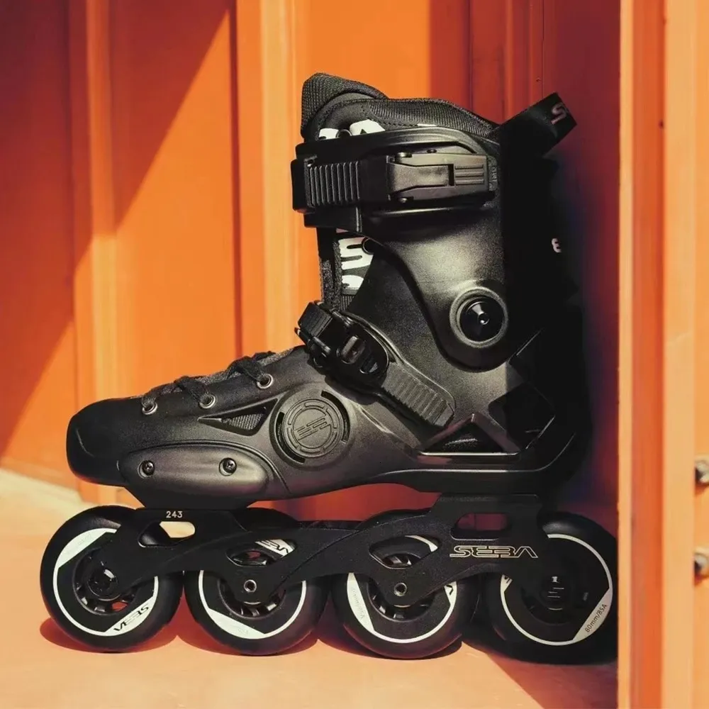 Inline Rolschaatsen 2023 Originele SEBA EB Professional FR Slalom 35 45 Volwassen Schaatsschoenen Glijden Gratis Patines 230720