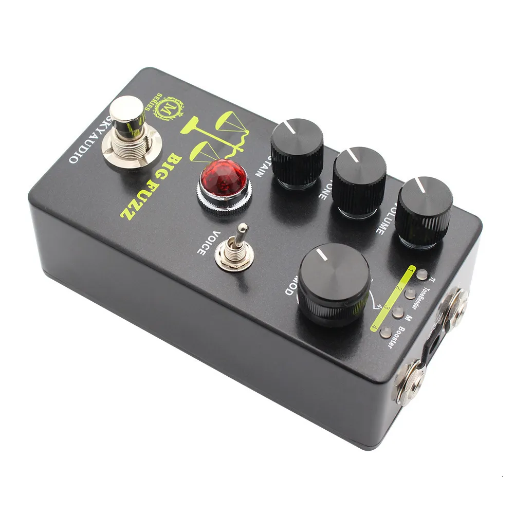 Other Electronics MOSKYAUDIO BIG FUZZ Effects True Bypass Stage Audio Pedal Guitarra for Electric Guitar Distortion Parts 230801