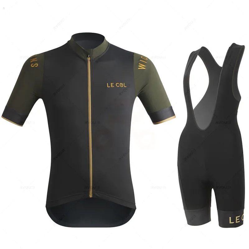 Maillot de cyclisme ensembles équipe ensemble été vtt vélo vêtements Pro vélo vêtements de sport Maillot Ropa Ciclismo 230719