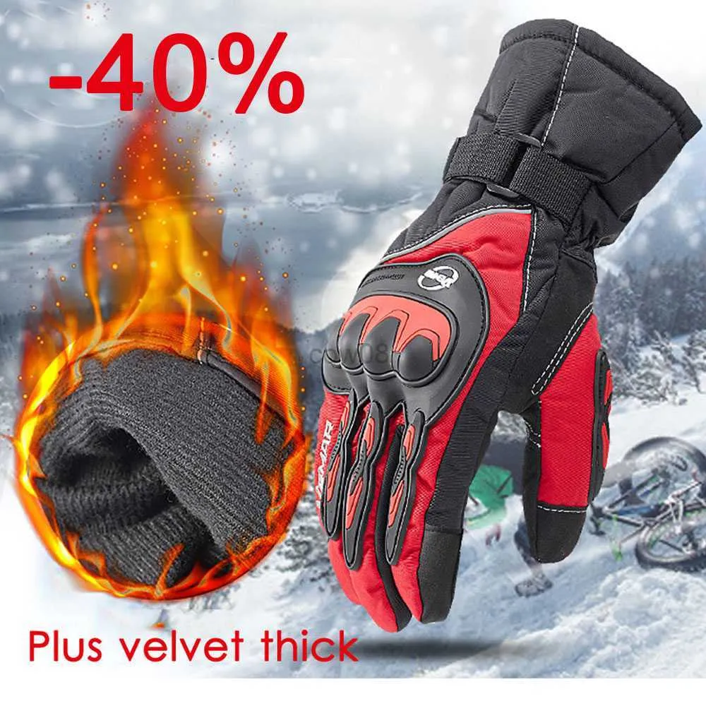 Gants de Cyclisme Homme Doigt Complet Gants Vélo Gel Anti-Choc