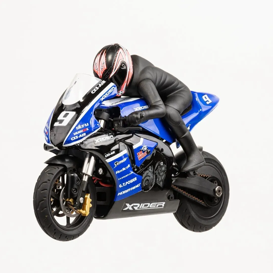 Auto RC elettrica X Rider RC GP Moto 1 10 CX3 EVO Modello da corsa ad alta velocità 230719