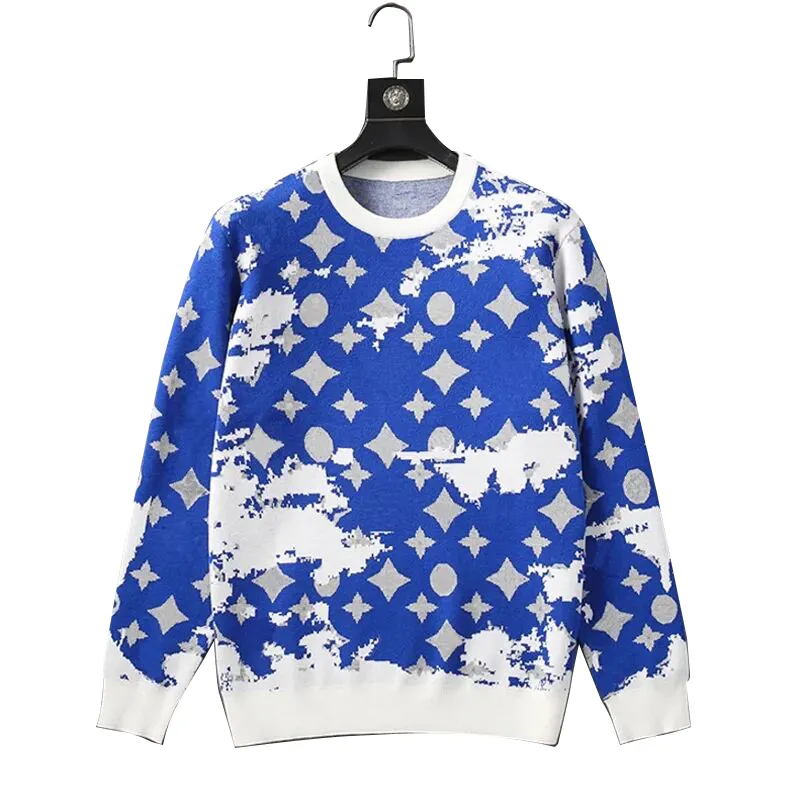 2023 Mens Womens Designers Sweaters Luxuoso Pulôver Espessado Clássico xadrez estampado Quente Moletom Masculino Manga Longa Suéter Moletom Roupas de Inverno