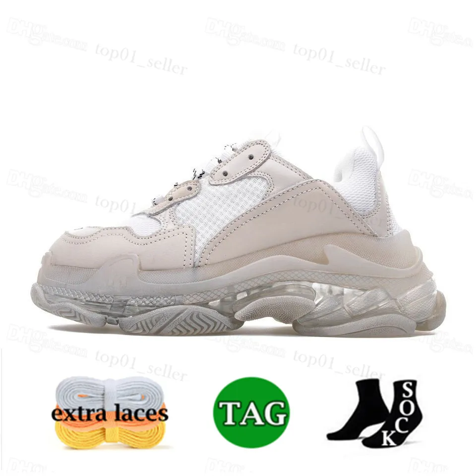 Bulk Paris Triple S Casual Shoes Platform Sneakers For Men Women Leather Breathable Lace Up 2024 Outdoor Walking Jogging From Top01 seller 39.2 DHgate.Com