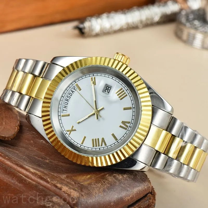 Orologio vintage bling da donna designer reloj de lujo da uomo 41MM cinturino pieghevole in acciaio inossidabile reloj calendario movimento orologio di moda classico qualità aaa dh09 C23