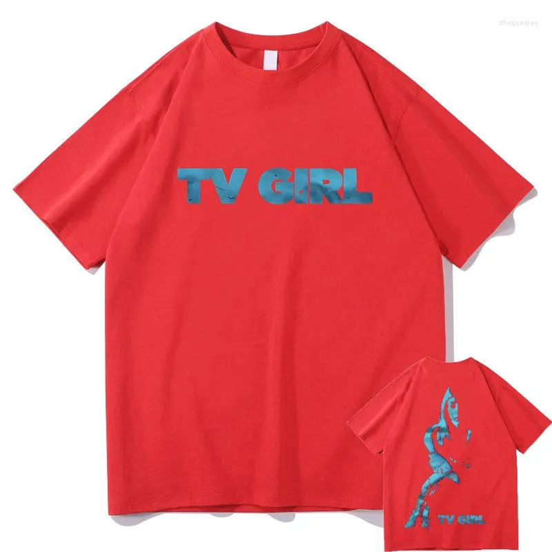 Camisetas Masculinas Tv Girl Com Estampa Frente E Verso Camiseta The Night  In Question Camiseta French Exit T Shirts Masculinas Casuais Moda Unissex  De $79,8