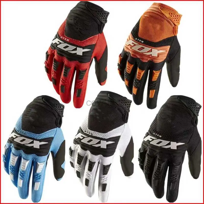 Luvas Herren HKD230720 Fahrradhandschuhe Aykw Handschuhe Motocross MX BMX Dirt Bike Racing Guantes Dirtpaw Racing Off-Road ATV UTV Enduro Moto Cross Blau Luvas Herren HKD230720